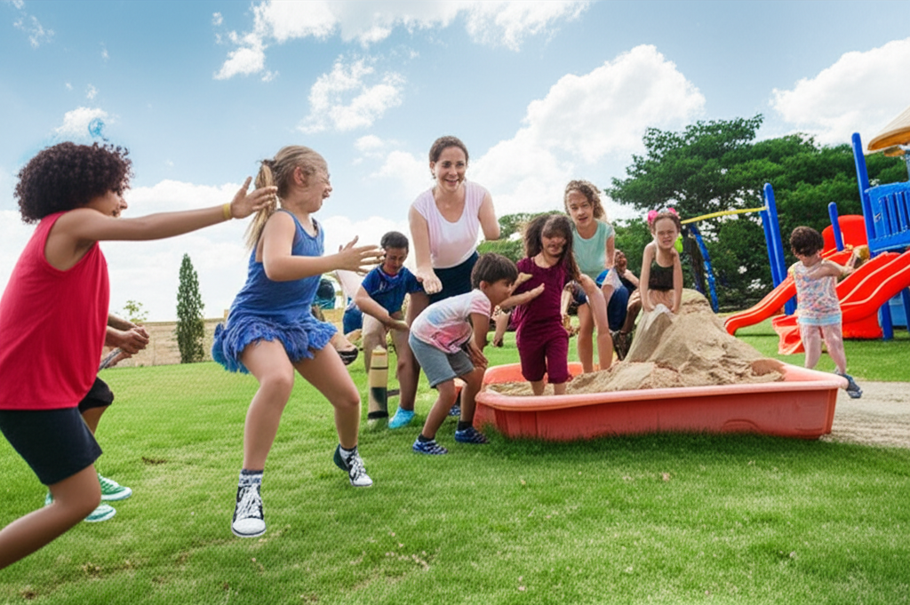 Children learning together